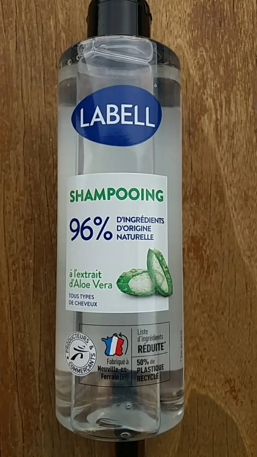 LABELL - Shampooing à l'extrait d'Aloe Vera