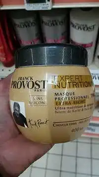 FRANCK PROVOST PARIS - Expert Nutrition - Masque professionnel extra-riche