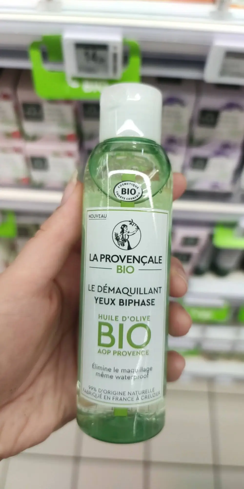 LA PROVENÇALE BIO - Le démaquillant yeux biphase - Huile d'olive bio