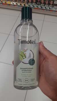 TIMOTEI - Shampooing hydratant au lait de coco et aloe vera