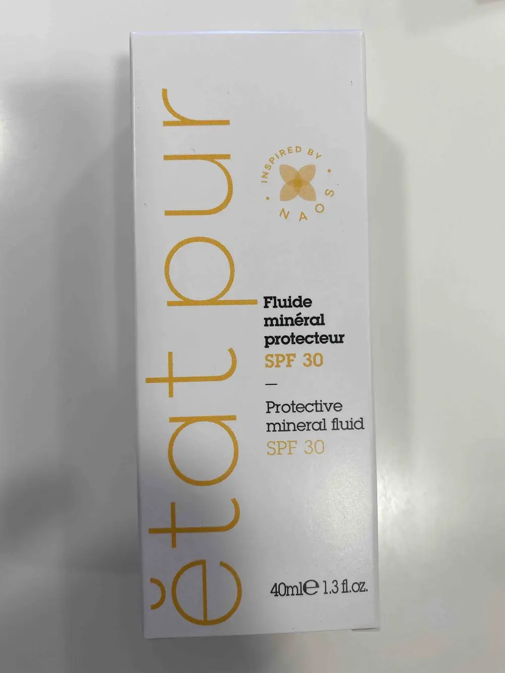 NAOS - Etat pur - Fluide minéral protecteur SPF 30