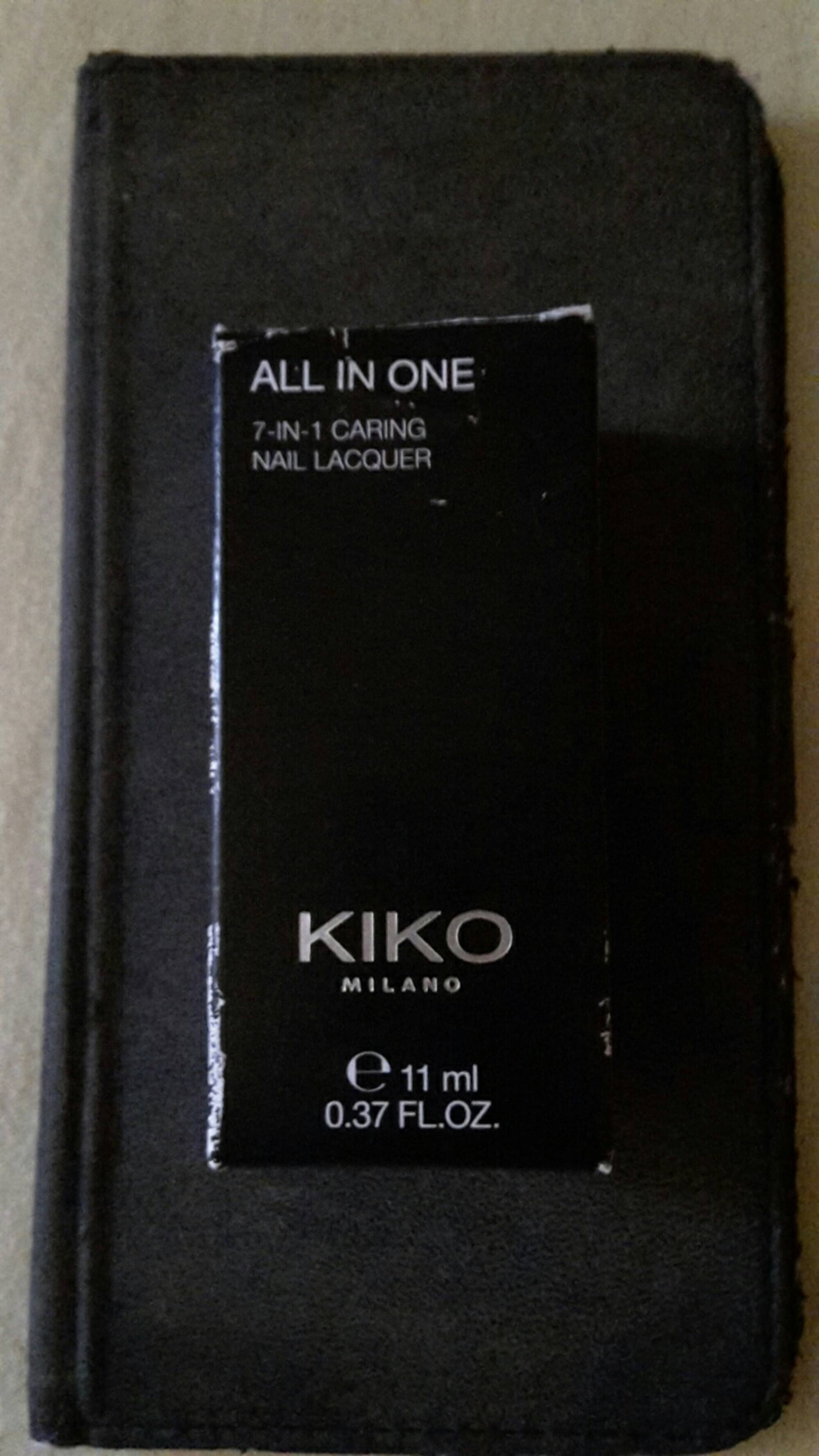 KIKO MILANO - All in one - 7-in-1 Caring nail lacquer
