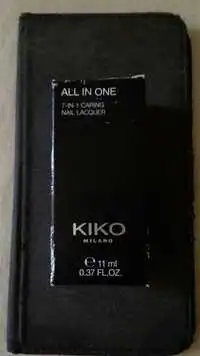 KIKO MILANO - All in one - 7-in-1 Caring nail lacquer