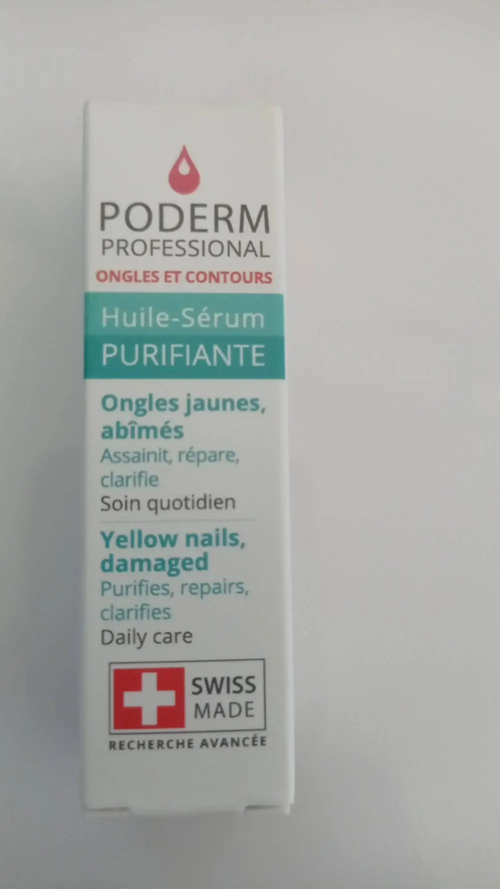 PODERM - Huile-Sérum purifiante ongles et contours