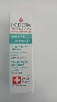 PODERM - Huile-Sérum purifiante ongles et contours