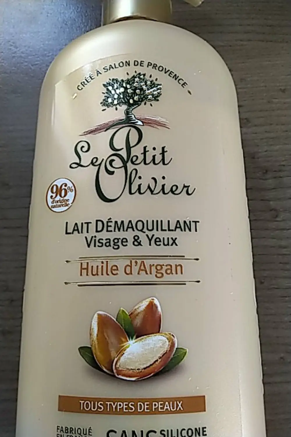 LE PETIT OLIVIER - Lait démaquillant - Huile d'Argan