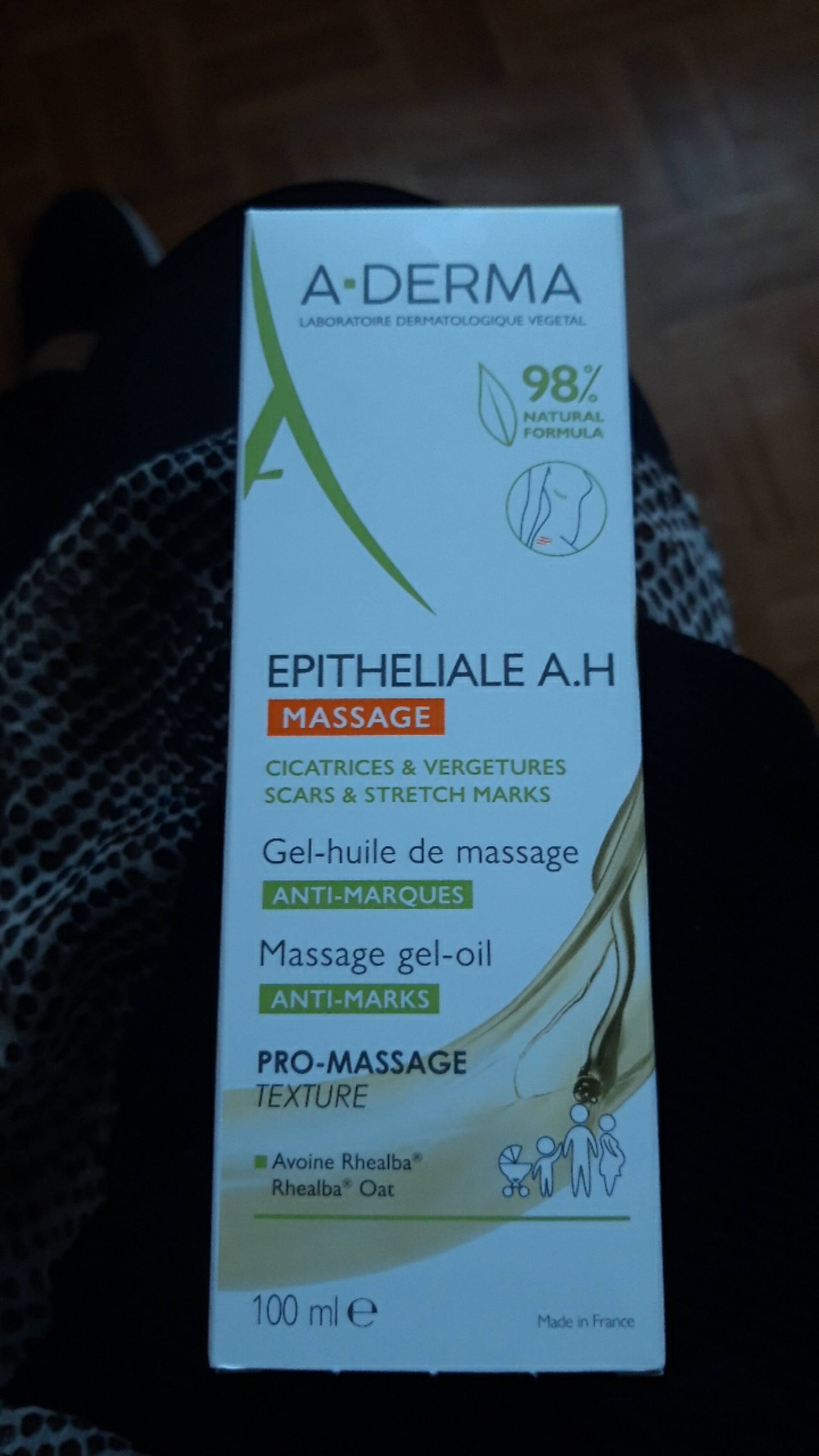 A-DERMA - Epitheliale A.H. - Gel-huile de massage