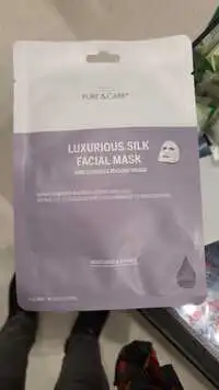 PURE & CARE - Soie luxueuse masque visage