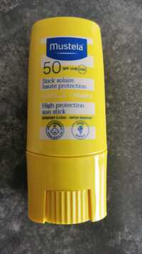 MUSTELA - Stick solaire haute protection SPF 50
