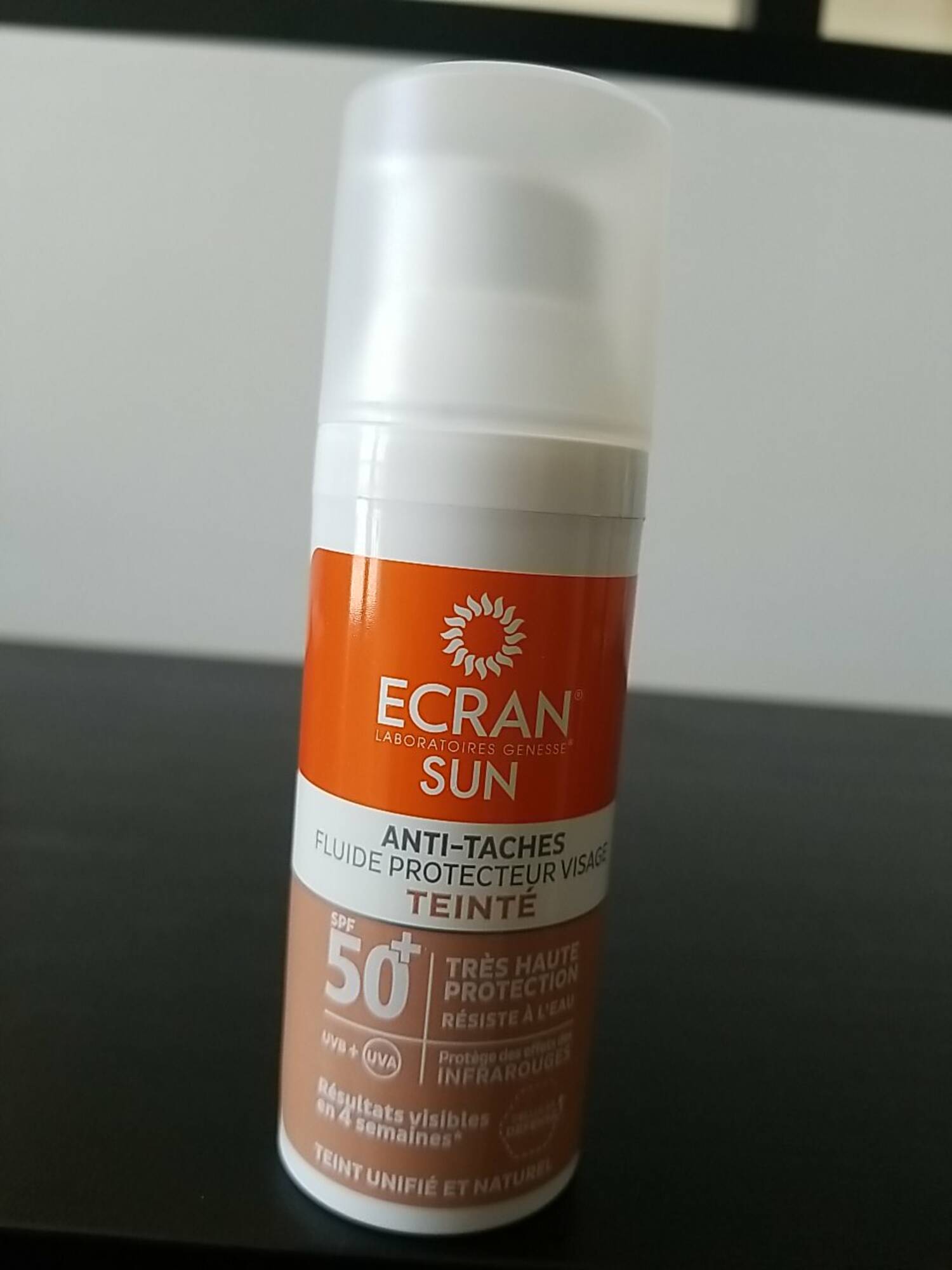 ECRAN - Sun anti-tâches - Fluide protecteur visage teinté SPF 50+