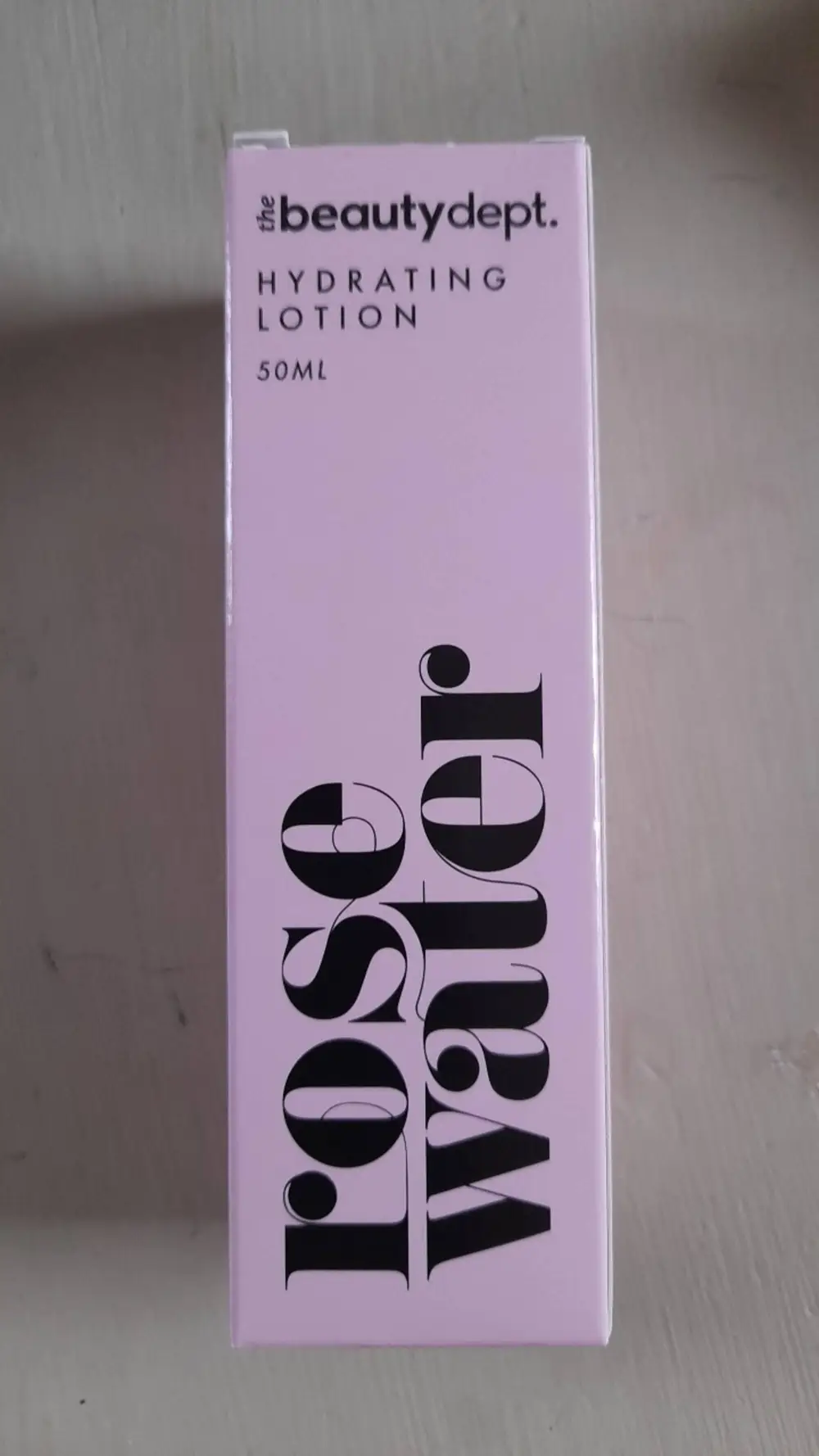 THE BEAUTY DEPT - Rose water - Hydrating lotion