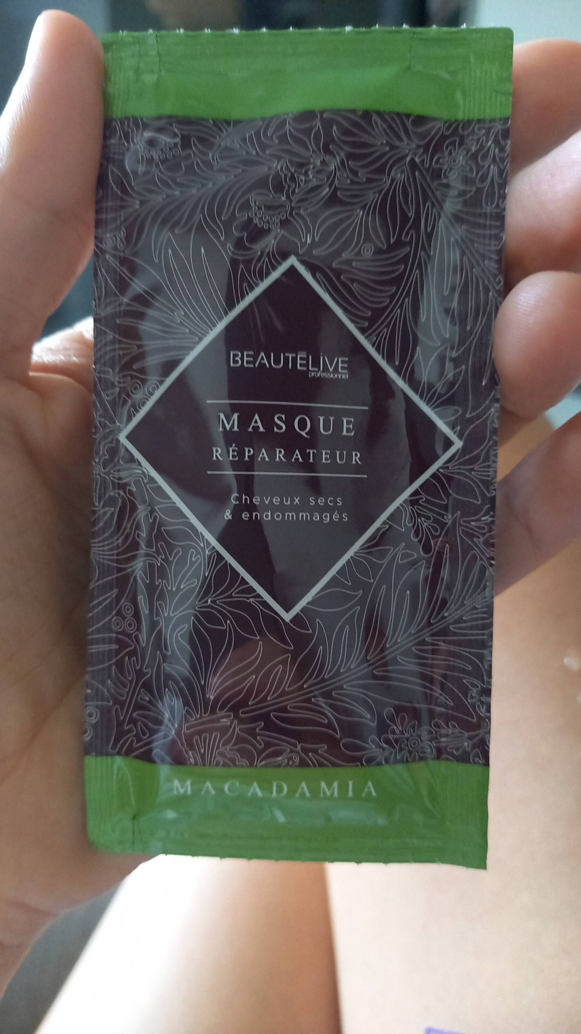 BEAUTÉLIVE - Macadamia - Masque réparateur cheveux