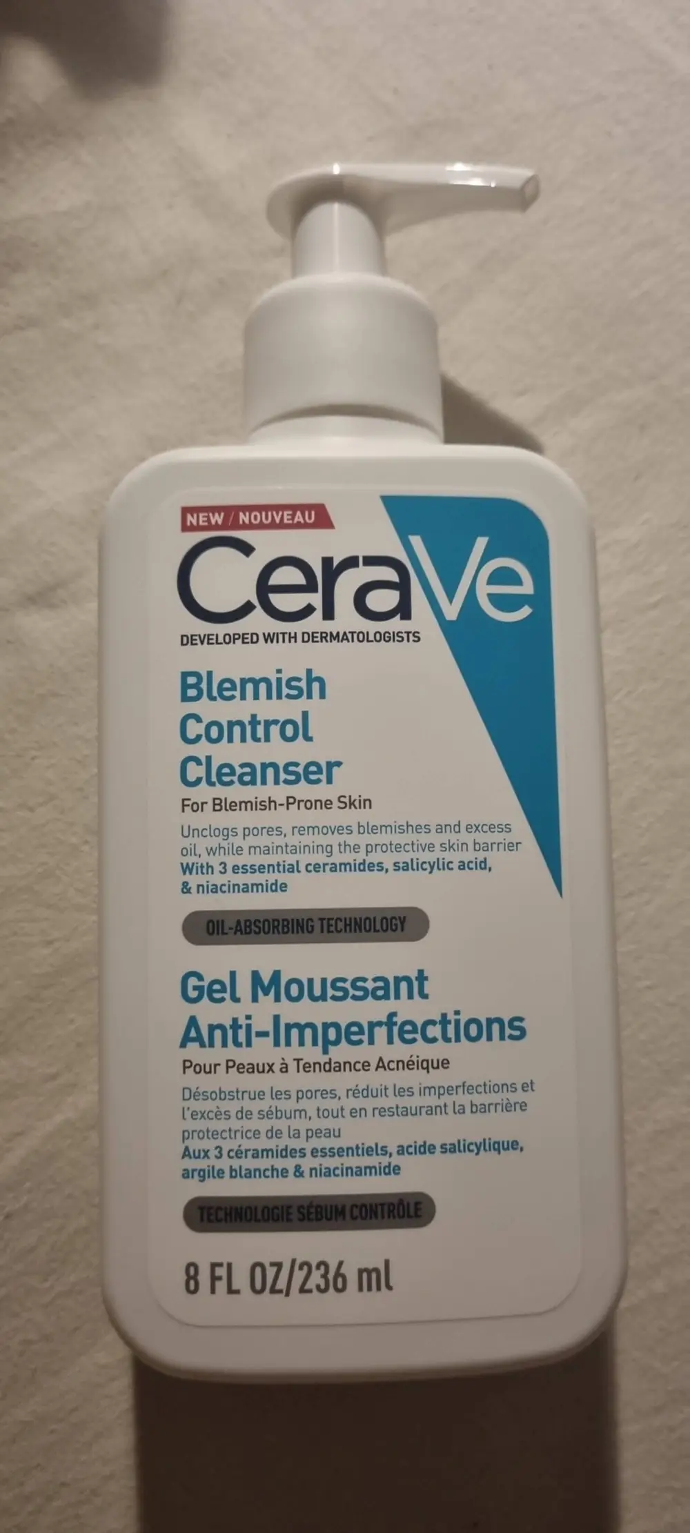 CERAVÉ - Gel moussant anti-imperfection