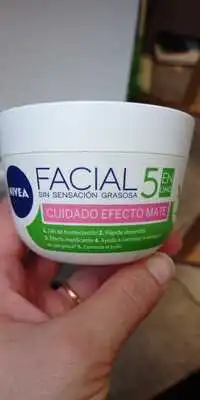 NIVEA - Facial 5 en uno - Cuidado efecto mate