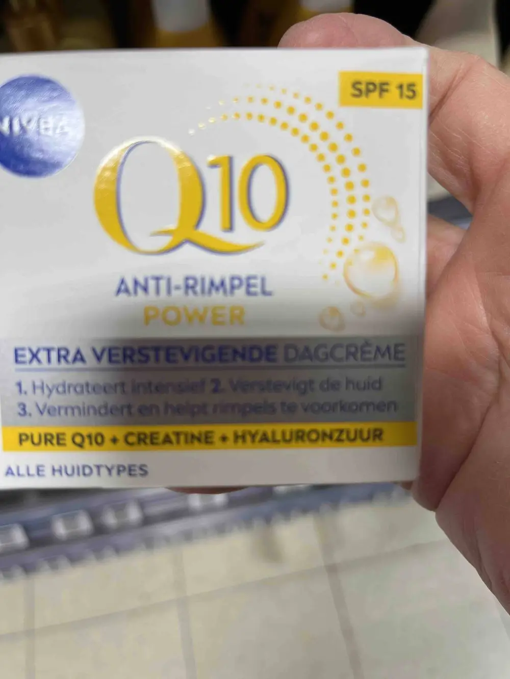 NIVEA - Q10 anti-rimpel power - Extra verstevigende dagcrème SPF 15