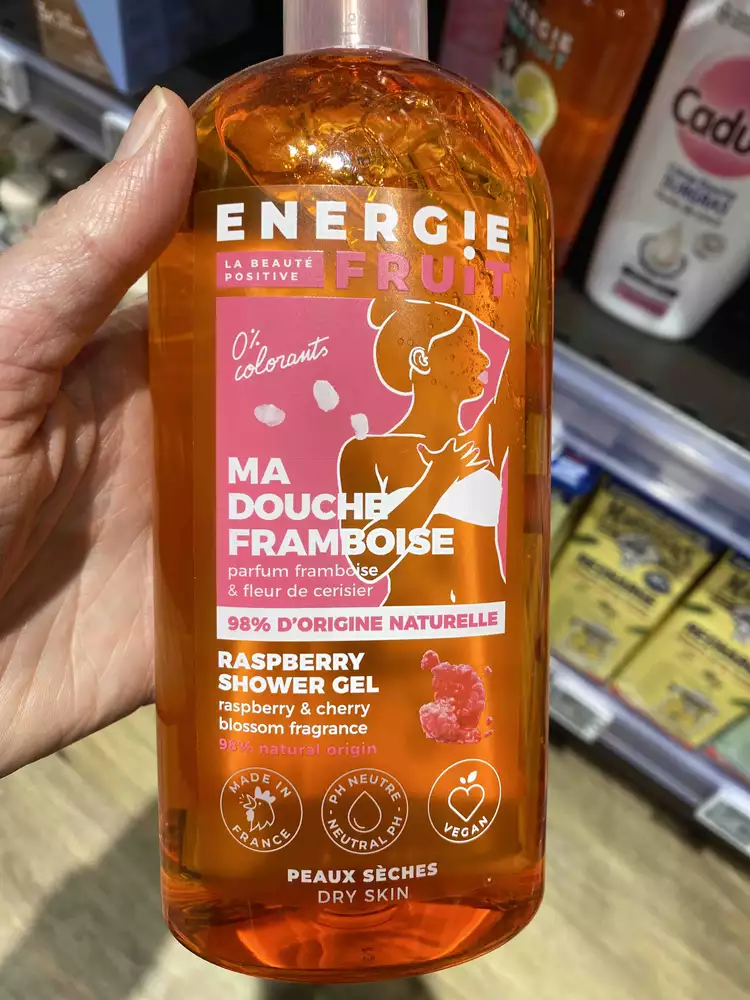 ENERGIE FRUIT - Ma douche framboise peaux sèches