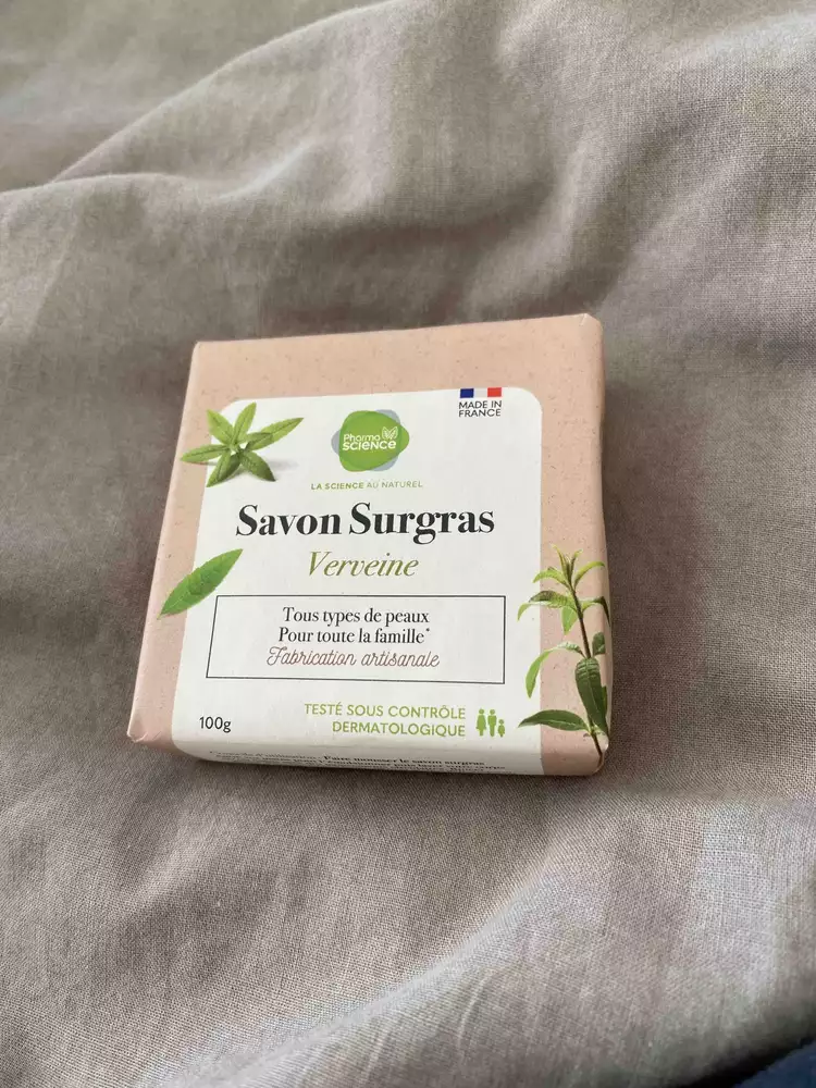 PHARMASCIENCE - Savon surgras verveine 