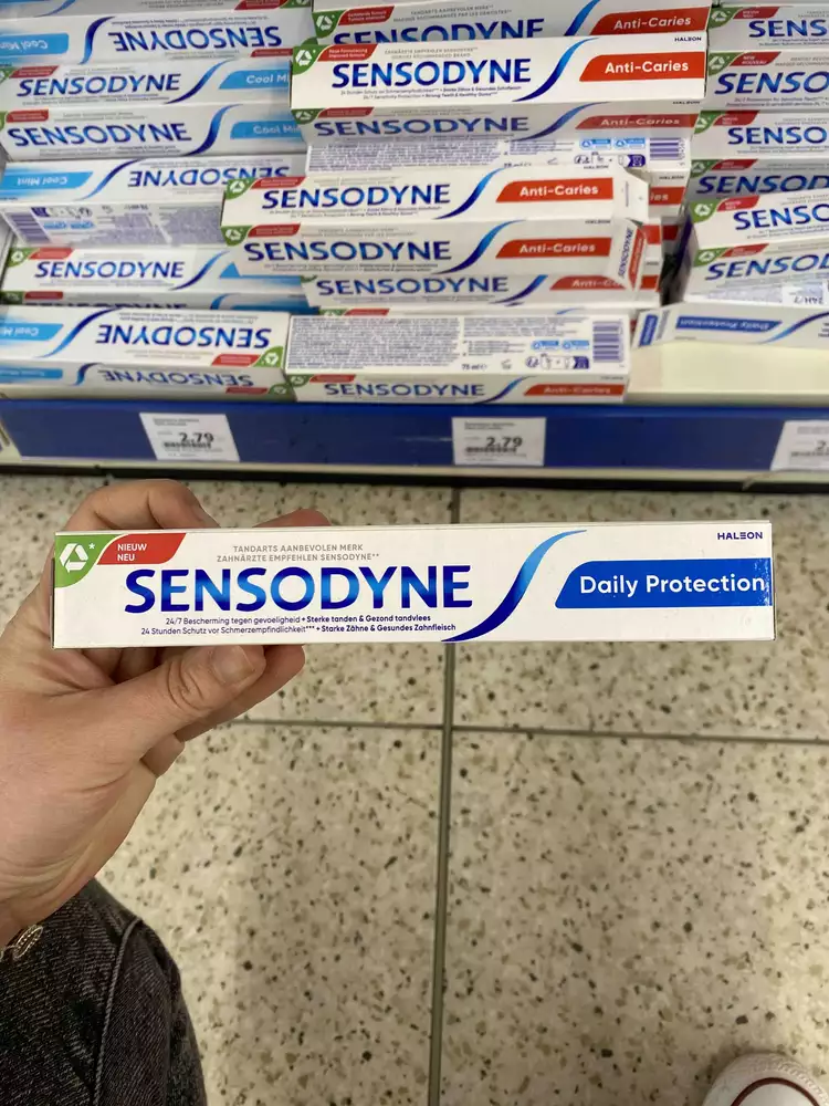 SENSODYNE - Daily protection - Dentifrice au fluor
