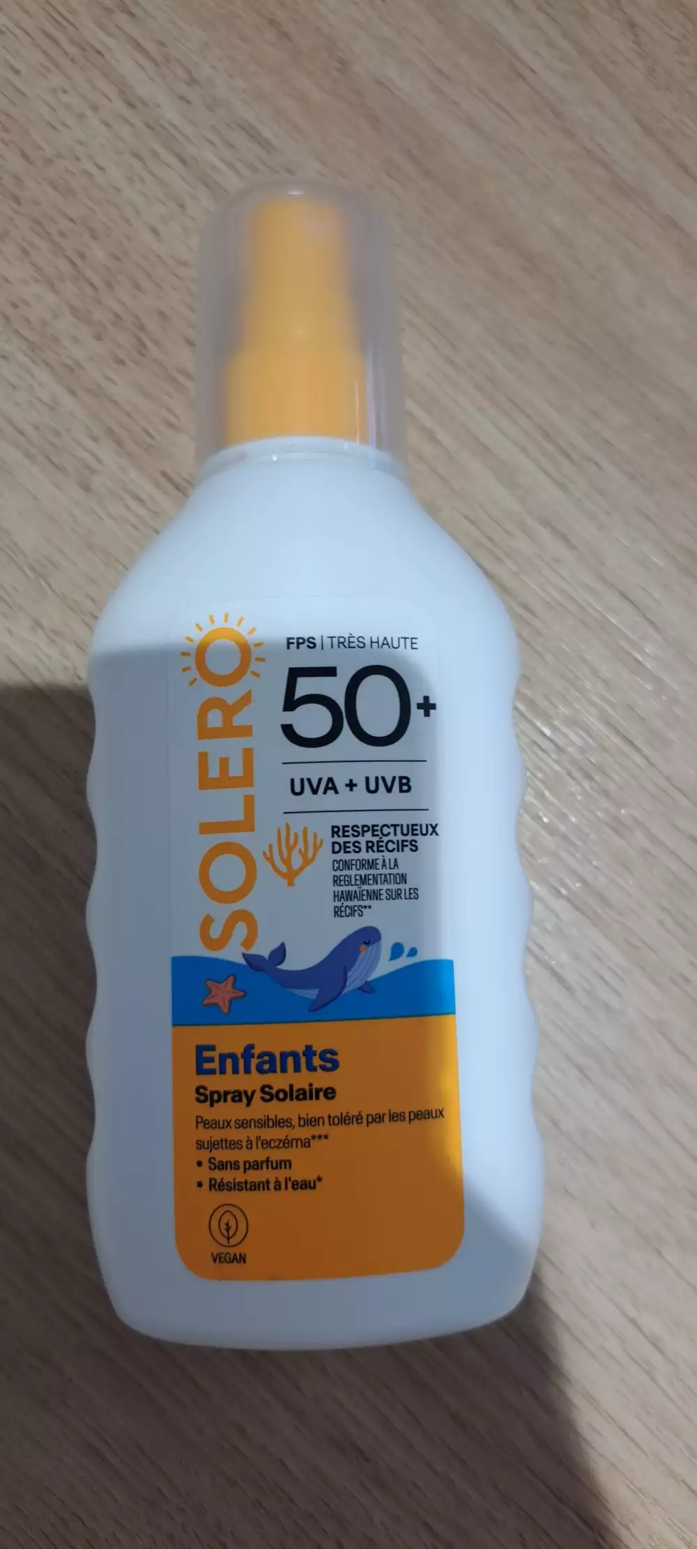 SOLERO - Enfants - Spray solaire enfants FPS 50+