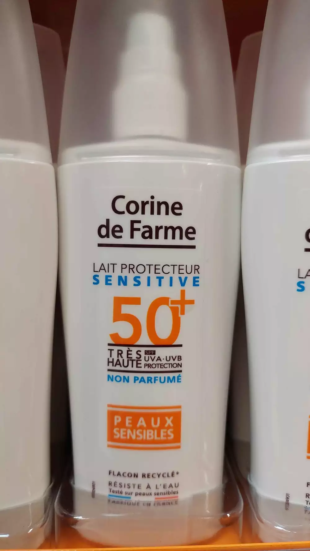 CORINE DE FARME - Lait protecteur sensitive SPF 50+