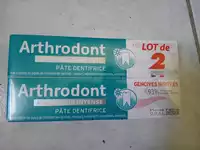 ARTHRODONT - Fraicheur intense - Pâte dentifrice
