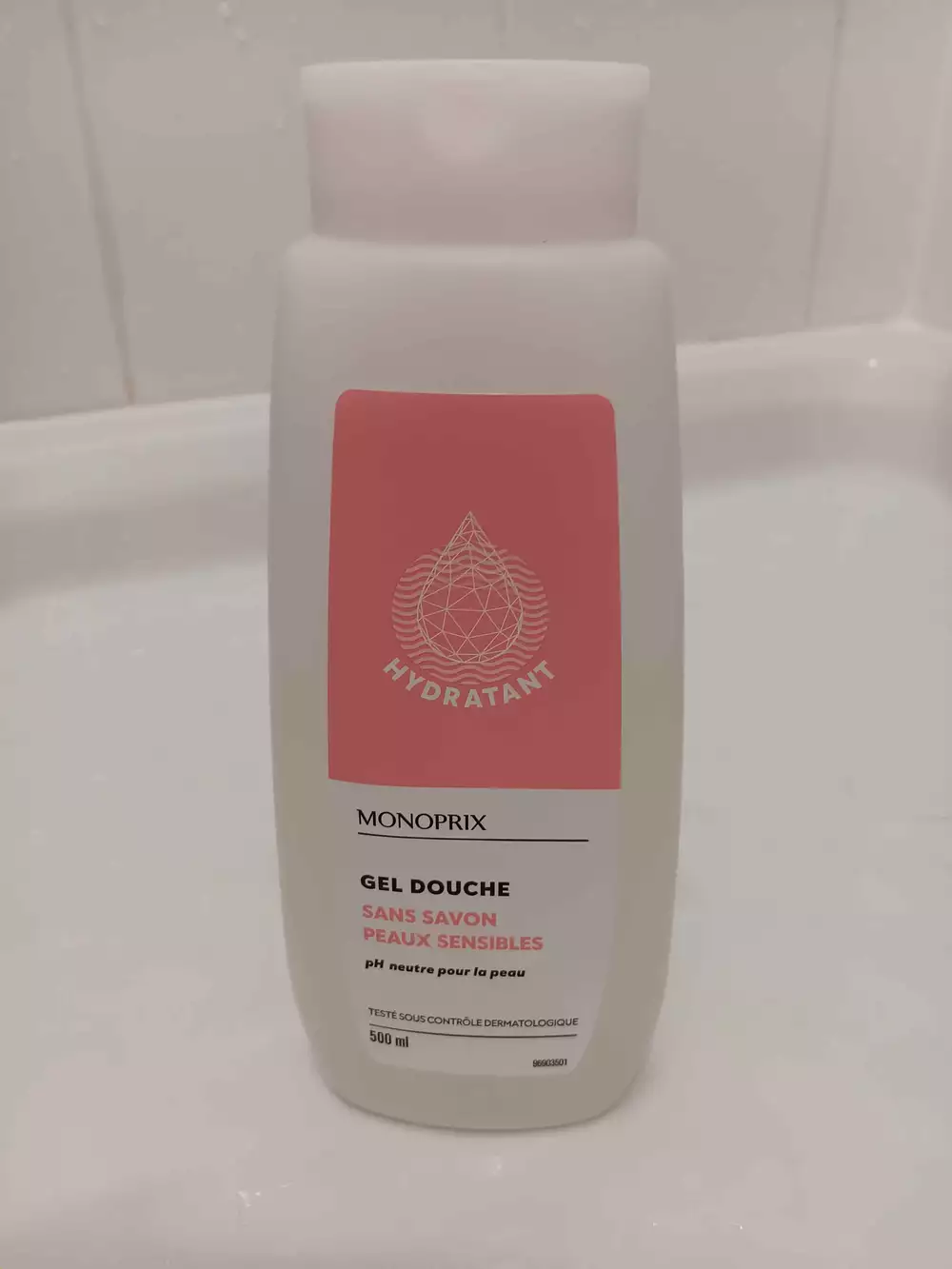 MONOPRIX - Gel douche sans savon peaux sensibles