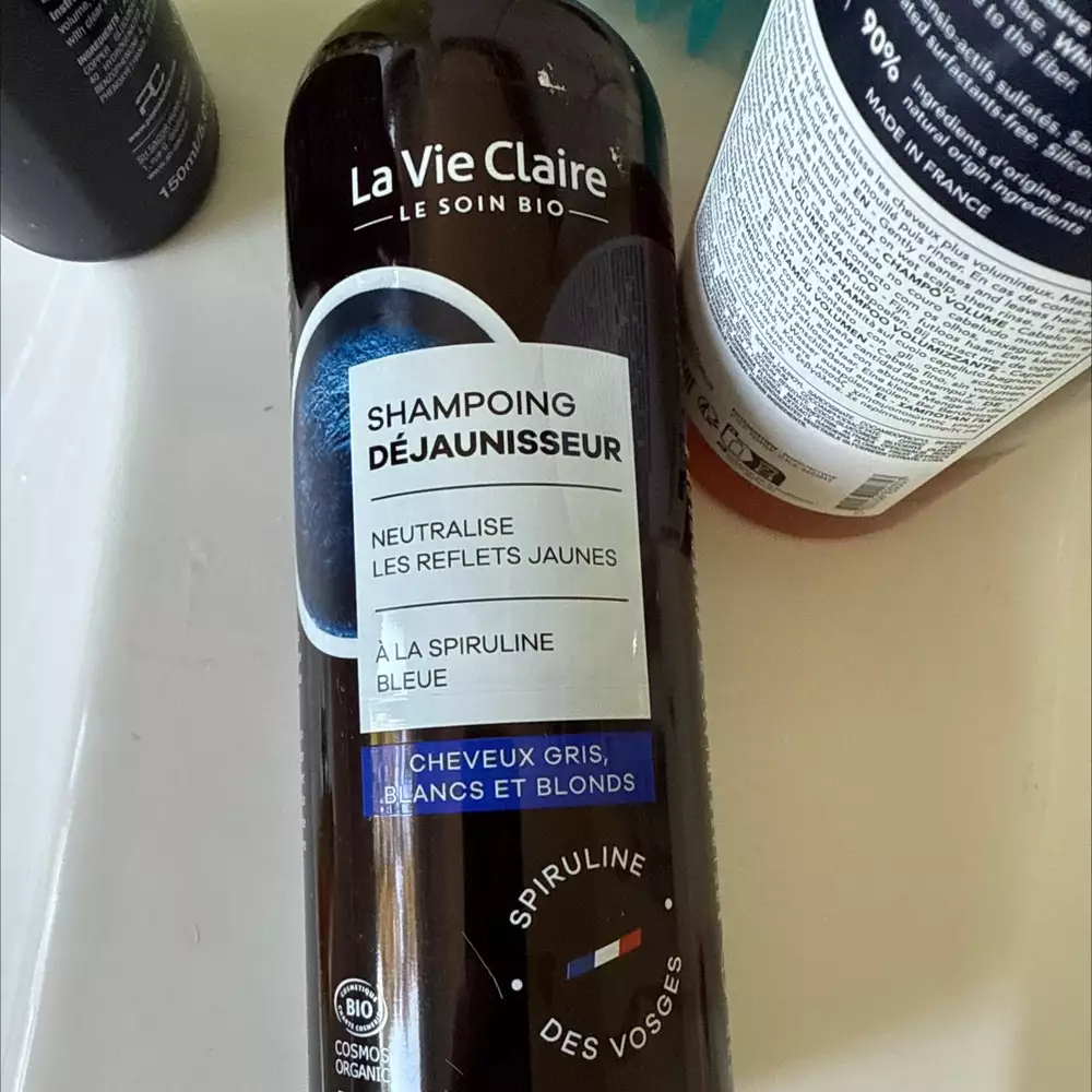 LA VIE CLAIRE - Cheveux gris blancs et blonds - Shampooing déjaunisseur