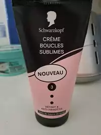 SCHWARZKOPF - Crème boucles sublimes
