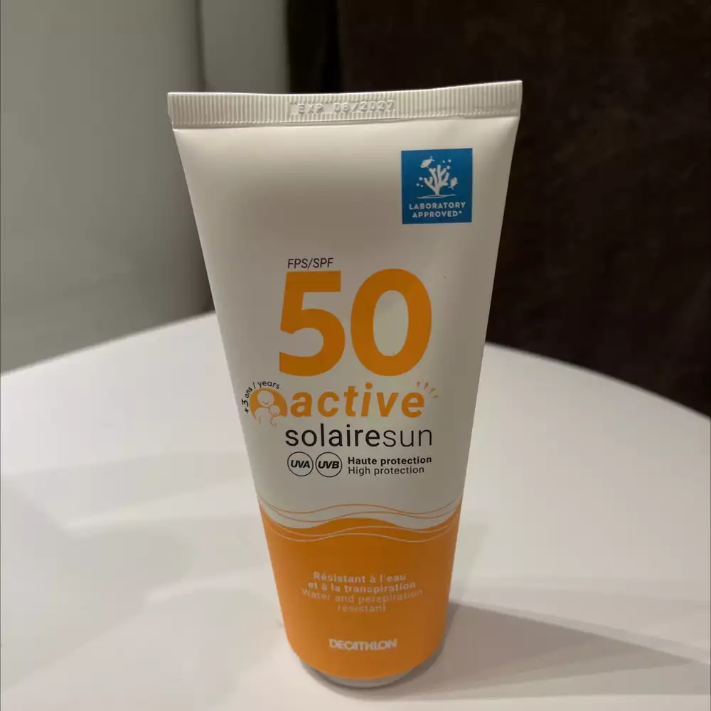 DÉCATHLON - Active solaire sun spf50