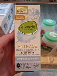 ALVERDE - Tagescreme anti-âge ultra sensitiv