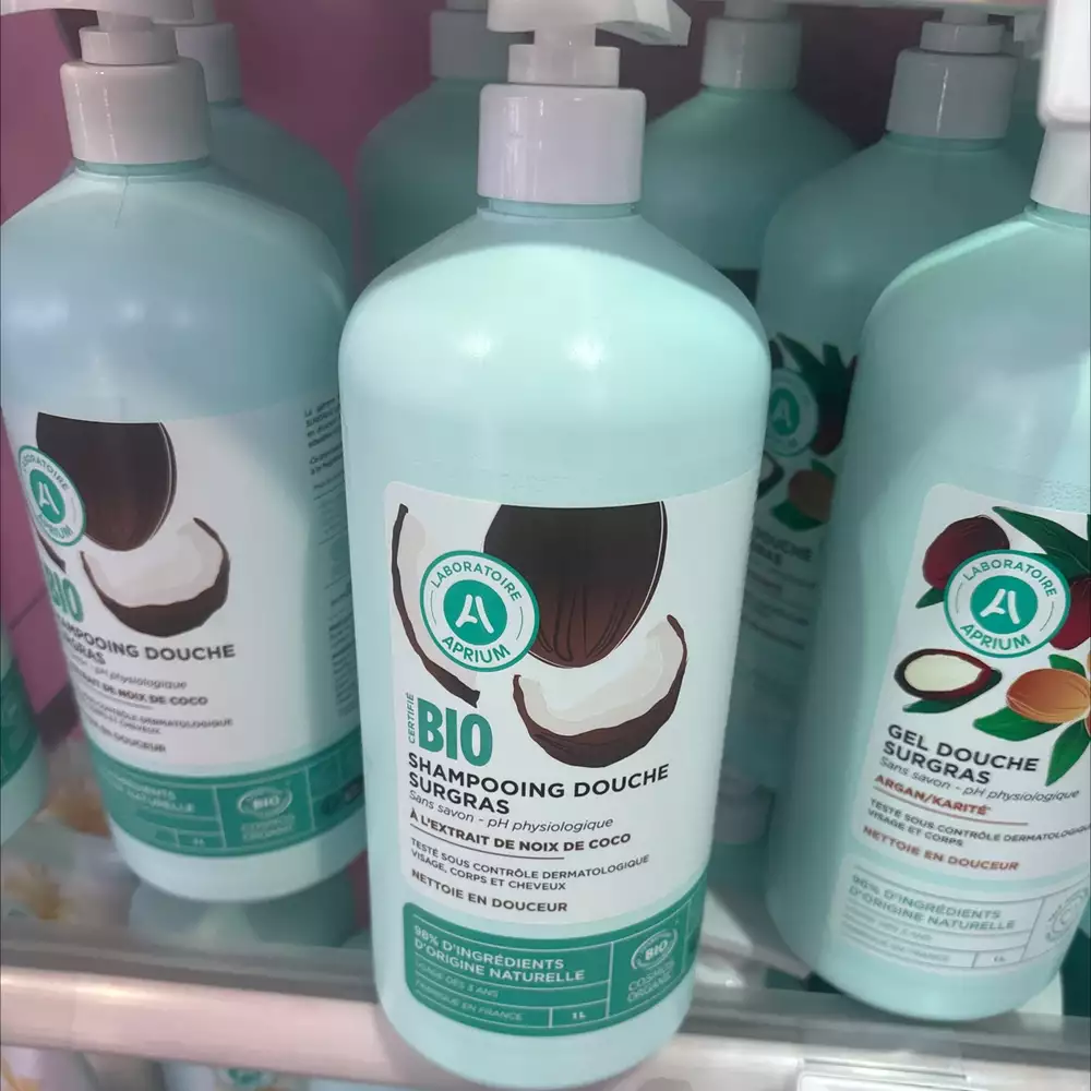 LABORATOIRE APRIUM - Shampooing douche surgras bio