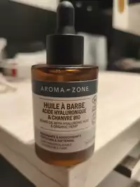 AROMA-ZONE - Acide hyaluronique & chanvre bio - Huile à barbe