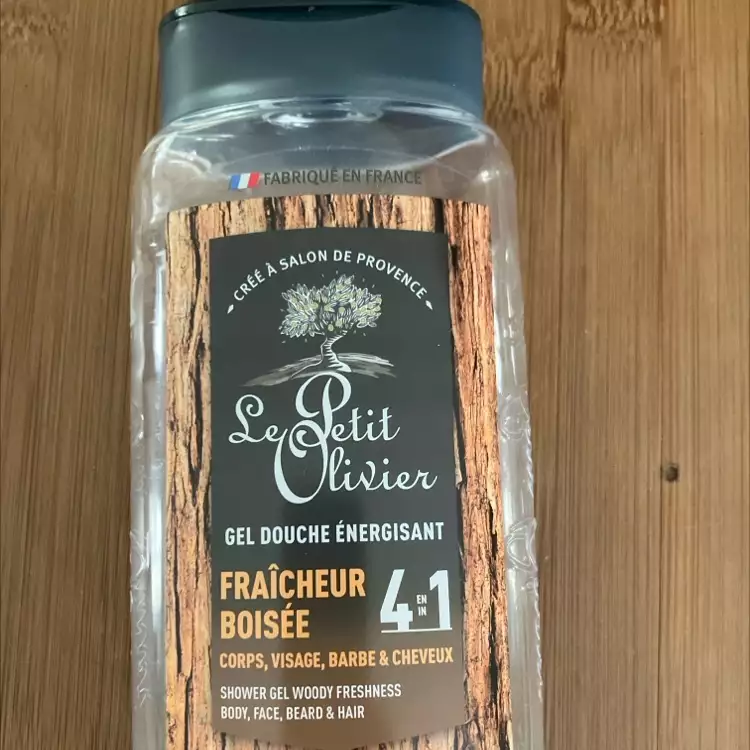 LE PETIT OLIVIER - Gel douche énergisant fraîcheur boisée 4 en 1