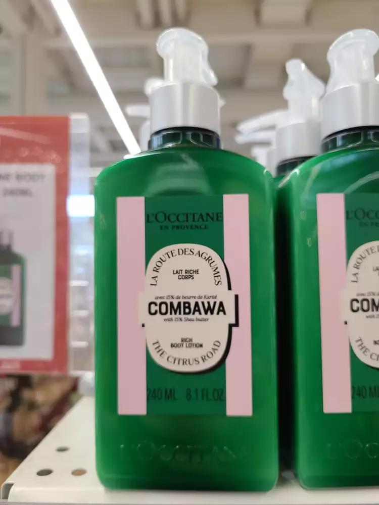 L'OCCITANE EN PROVENCE - Combawa la route des agrumes - Lait riche corps