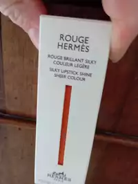 HERMES - Rouge brillant silky couleur légère