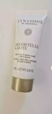 L'OCCITANE EN PROVENCE - Immortelle karité - Soin du corps pro-jeunesse baume corps