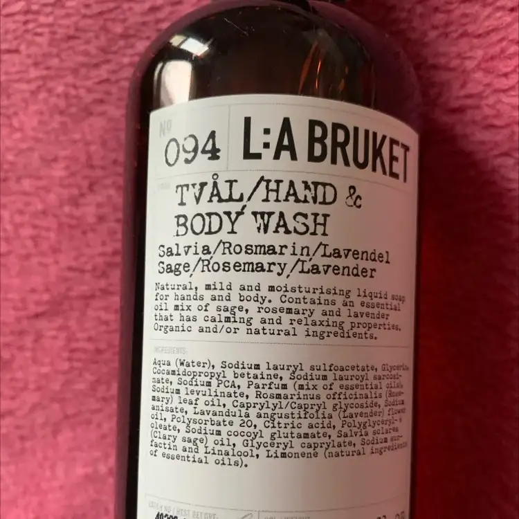 L:A BRUKET - Tval hand & body wash