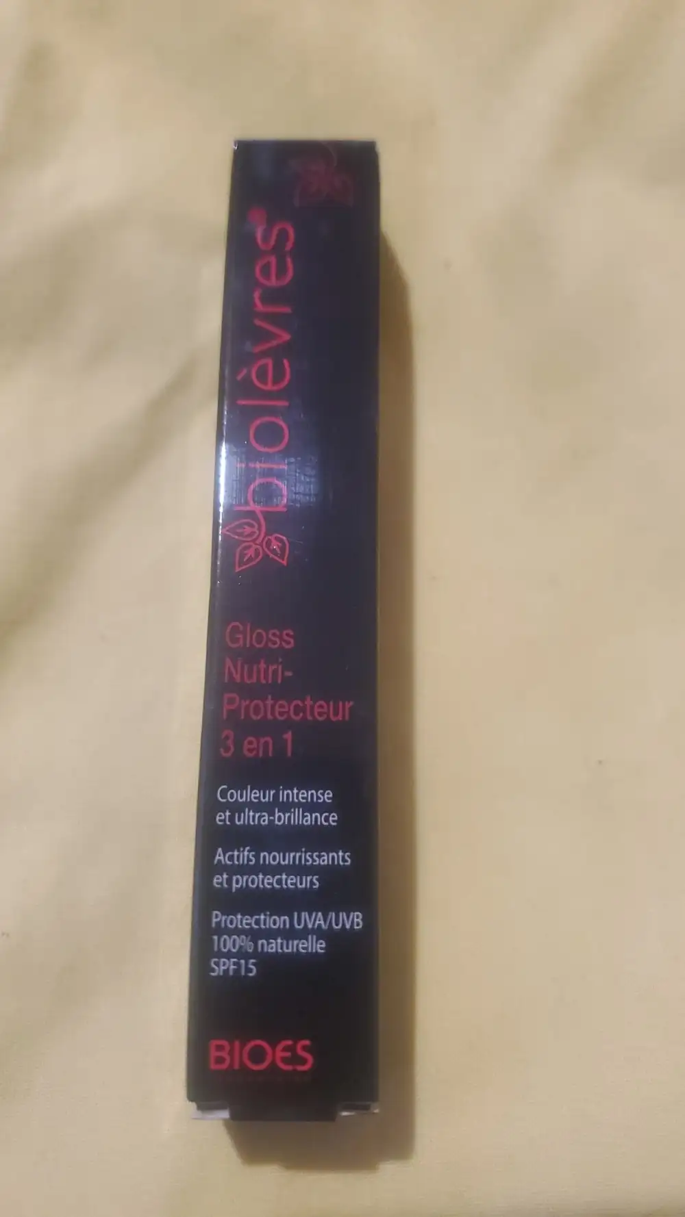 BIOES - Biolèvres - Gloss nutri-protecteur 3 en 1