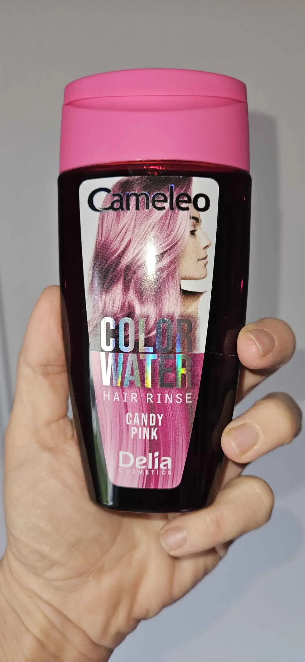 DELIA COSMETICS - Cameleo - Color water hair rinse candy pink