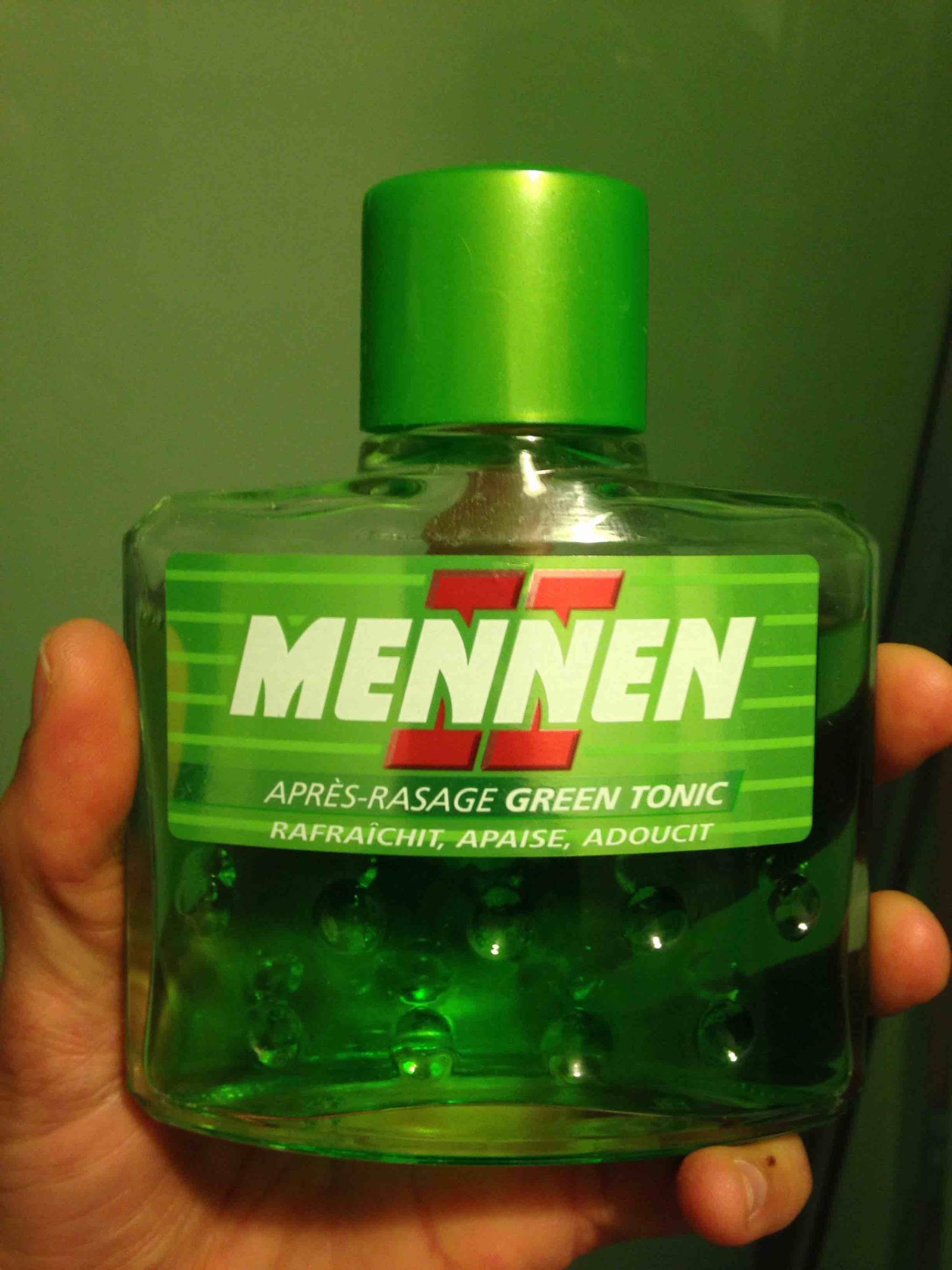 MENNEN - Après-rasage green tonic