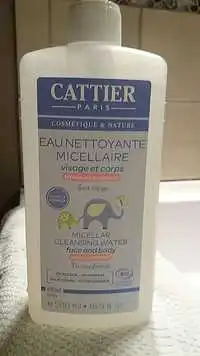 CATTIER - Eau Nettoyante Micellaire visage et corps bébé