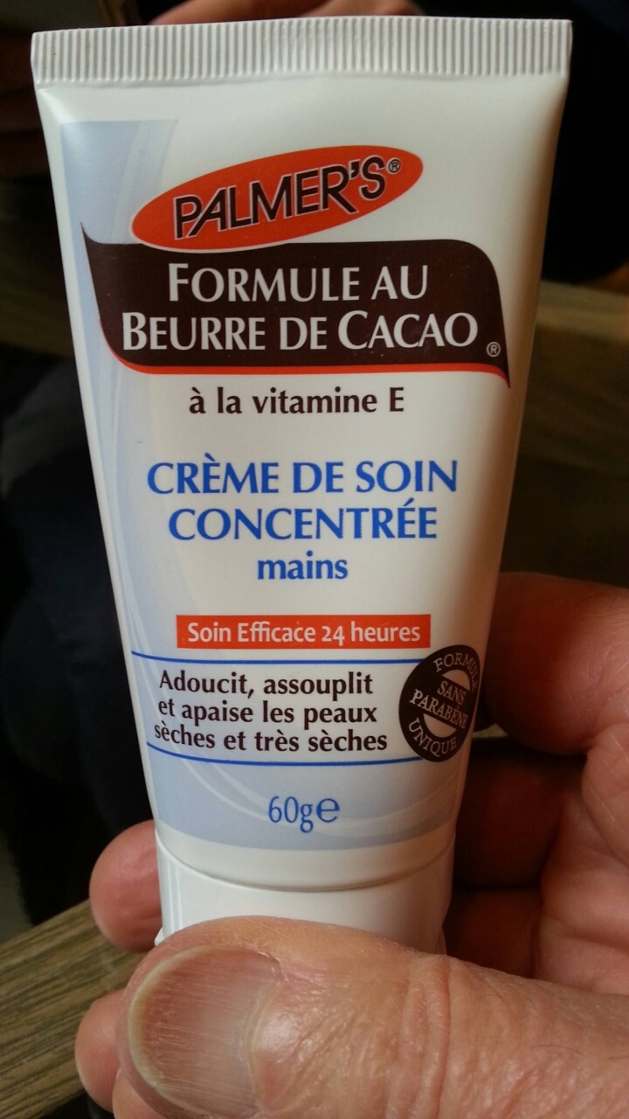 PALMER'S - Formule au beurre de cacao - Crème de soin concentrée mains
