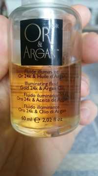 OR & ARGAN - Fluide illuminant à l'huile d'Argan