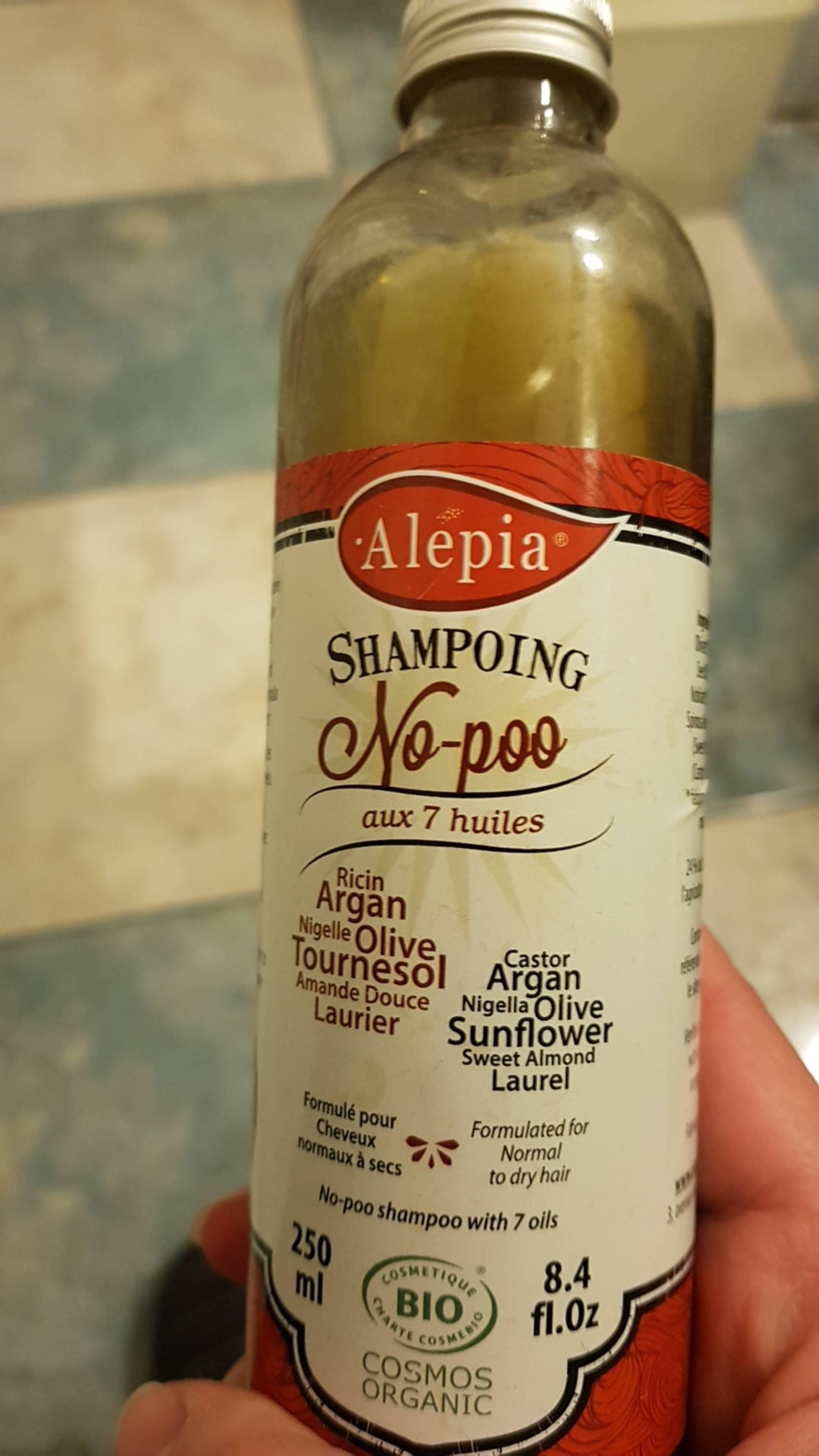 ALEPIA - Shampooing No-poo aux 7 huiles bio