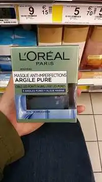 L'ORÉAL - Masque anti-imperfections argile pure