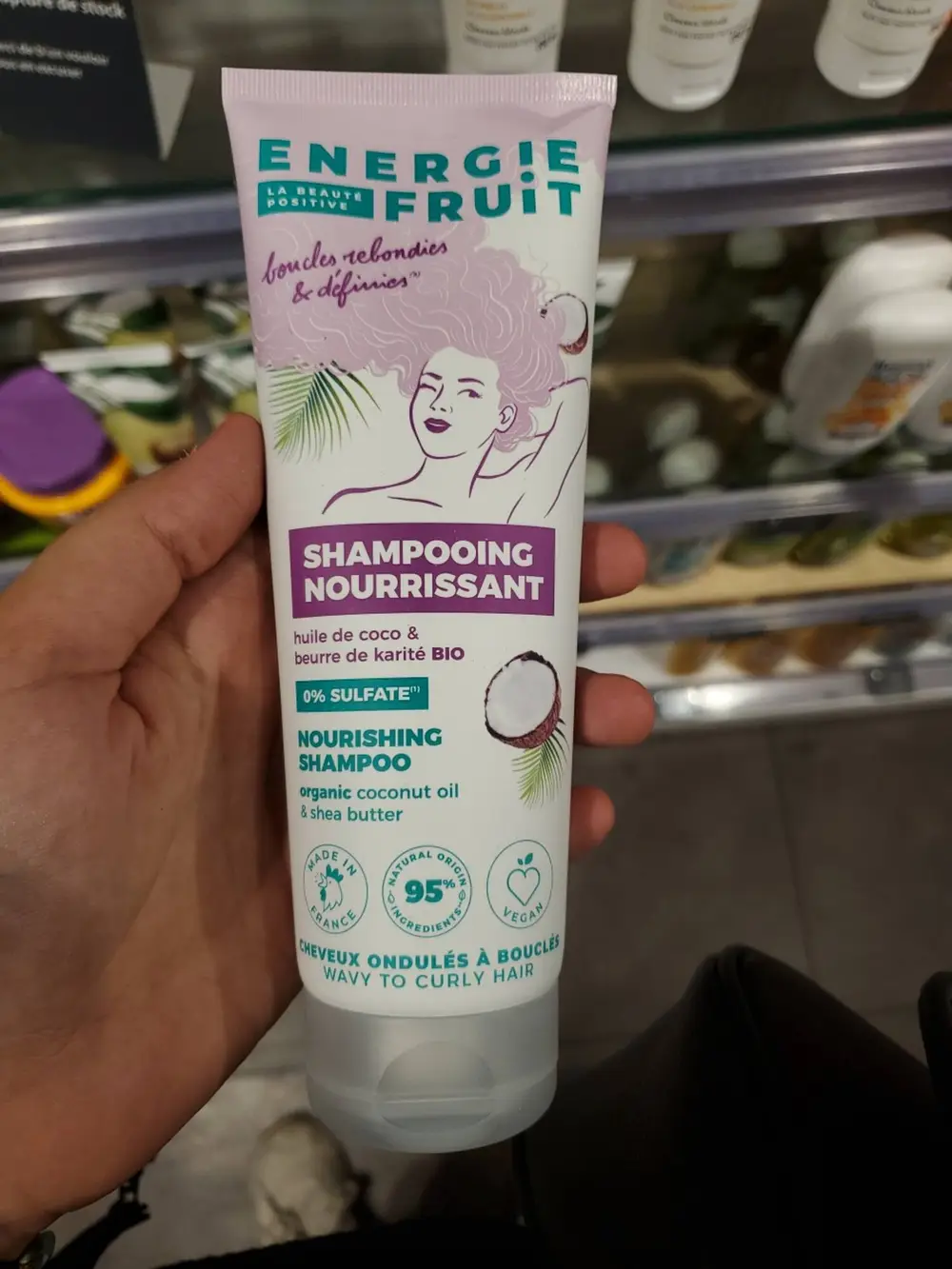 ENERGIE FRUIT - Shampooing nourrissant - Coco et beurre de karité