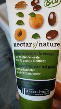 NECTAR OF NATURE - Crème exfoliante visage au beurre de karité et à la poudre d'abricot