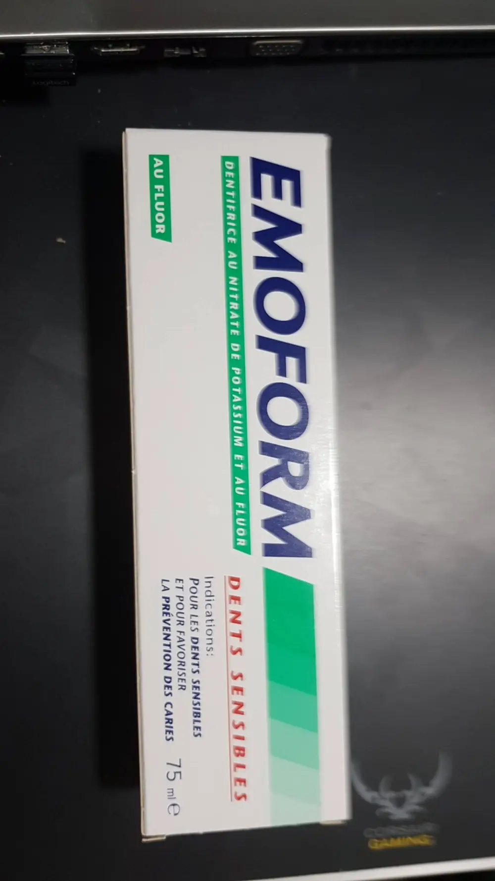 EMOFORM - Dentifrice dents sensibles au fluor