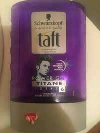 SCHWARZKOPF - Taft - Power gel titane 6