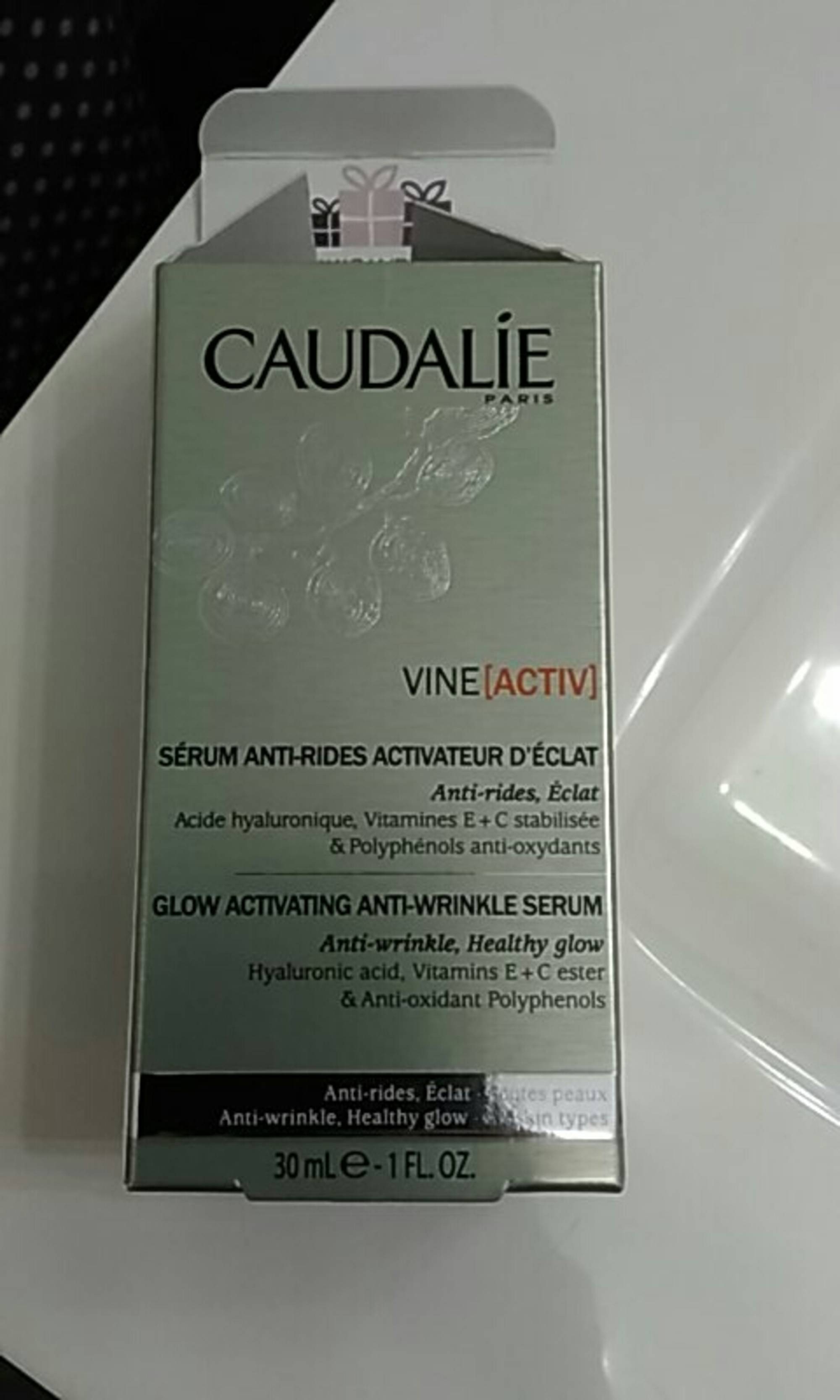 CAUDALIE - Vine (activ) - Sérum anti-rides activateur d'éclat